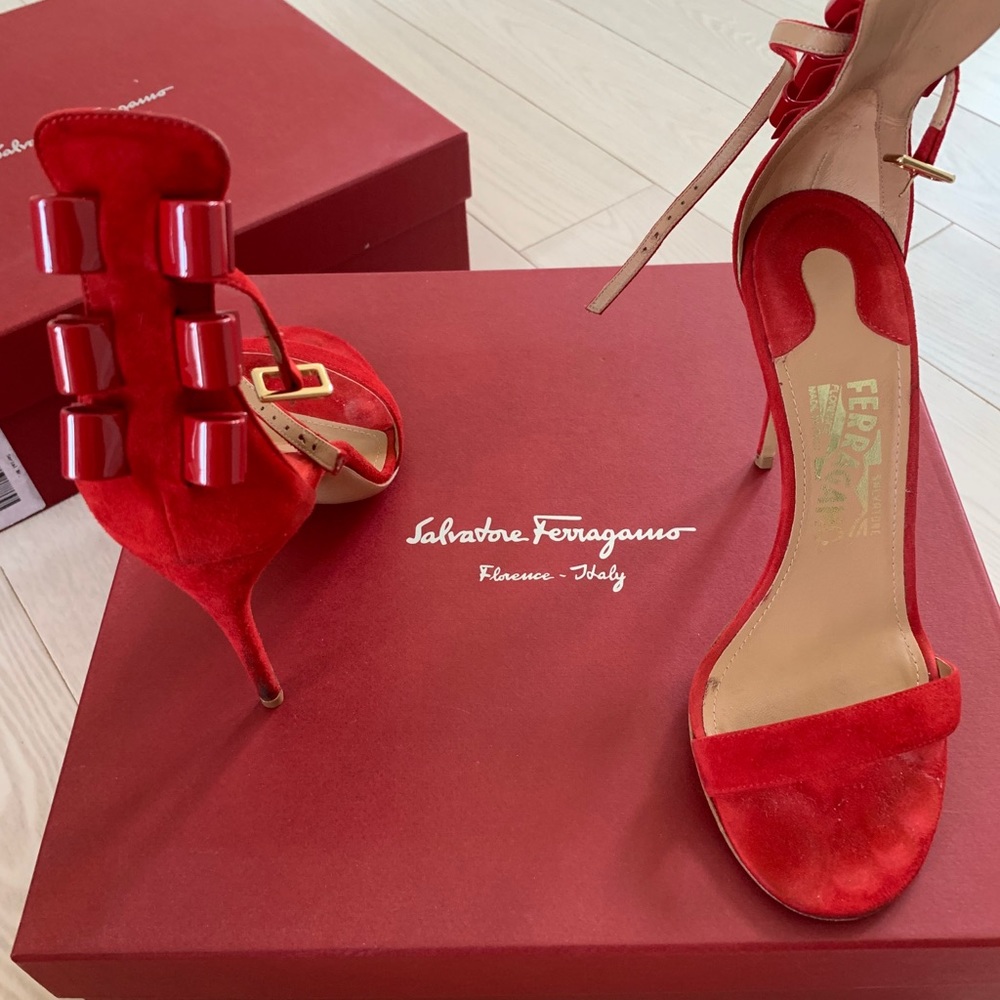 Salvatore Ferragamo Angie Heels